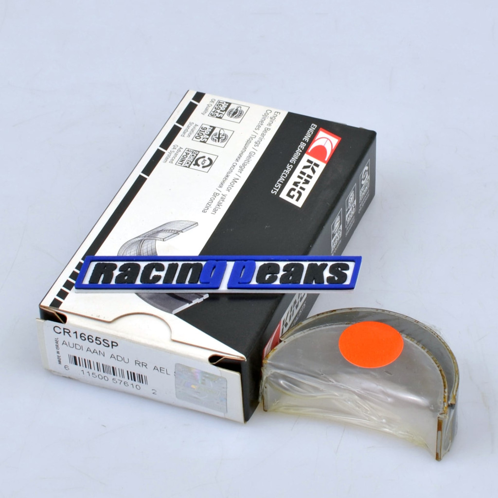 Sputter rod bearing fits Audi 1.8T AEB BAM AGU 2.2T ABY AAN King CR1665SP