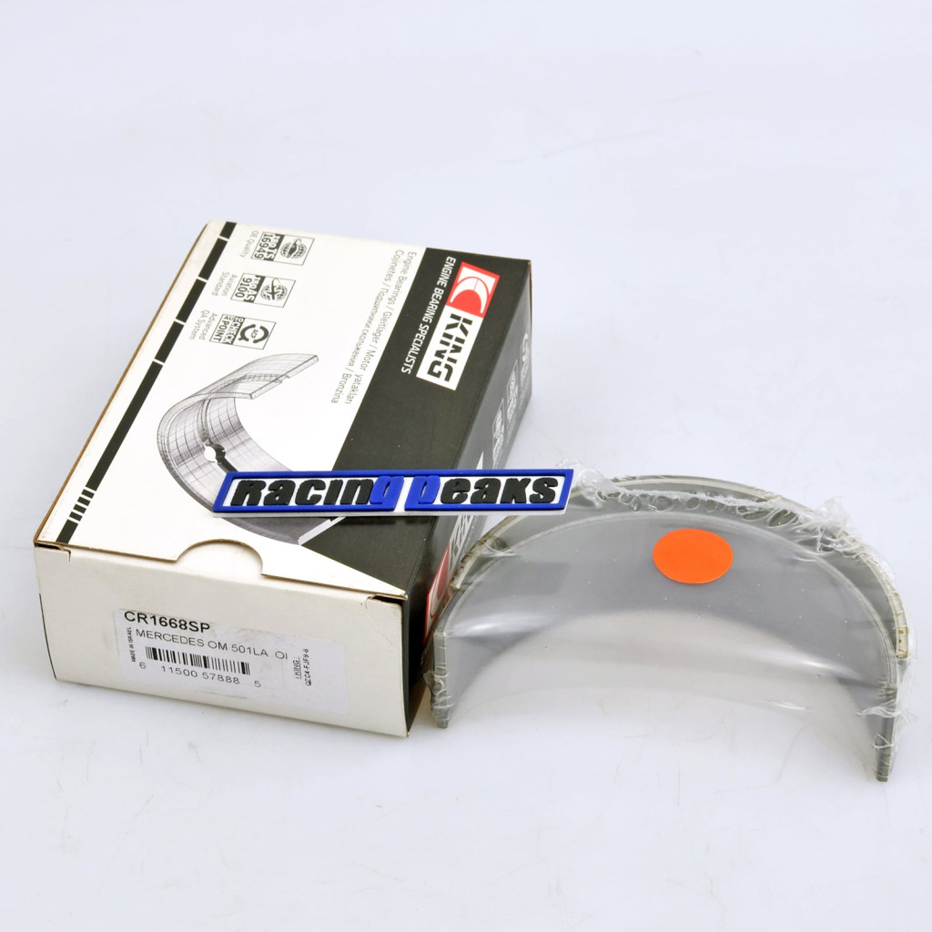 Sputter rod bearing fits Mercedes OM501 OM541 OM941 4v King CR1668SP