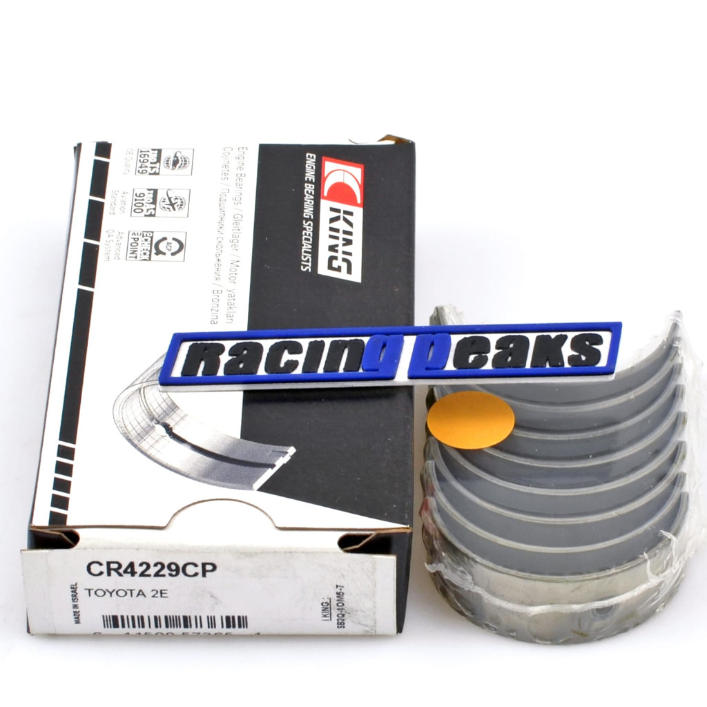 Con rod bearings fits Toyota Starlet Tercel Corolla 1.0 1.3 1984-1995 1E 2E