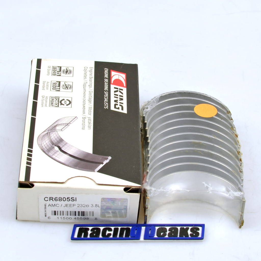 Rod bearings O/S +.002 fits Jeep Cherokee Wagoneer CJ 3.8 4.0 4.2 OHV 1964-90