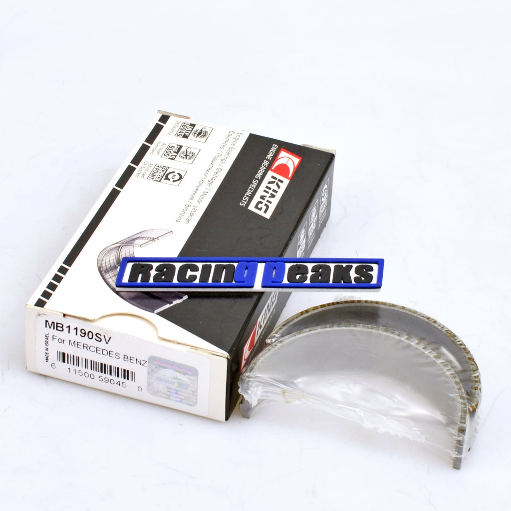 Upgraded main bearing pair fits Mercedes OM611 OM612 OM613 OM646 OM647 OM648