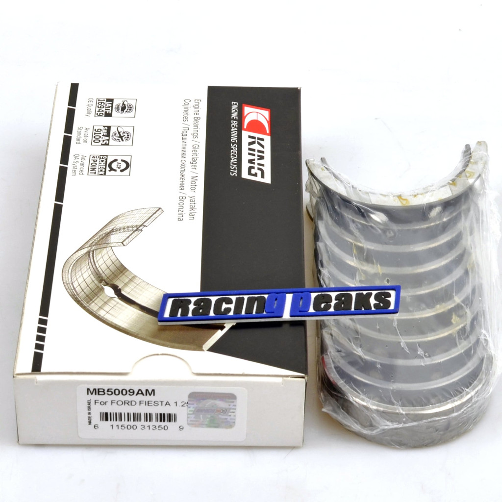 Main bearings fits Ford Zetec Fiesta Focus Kuga Fusion 1.25 1.4 1.6 EcoBoost