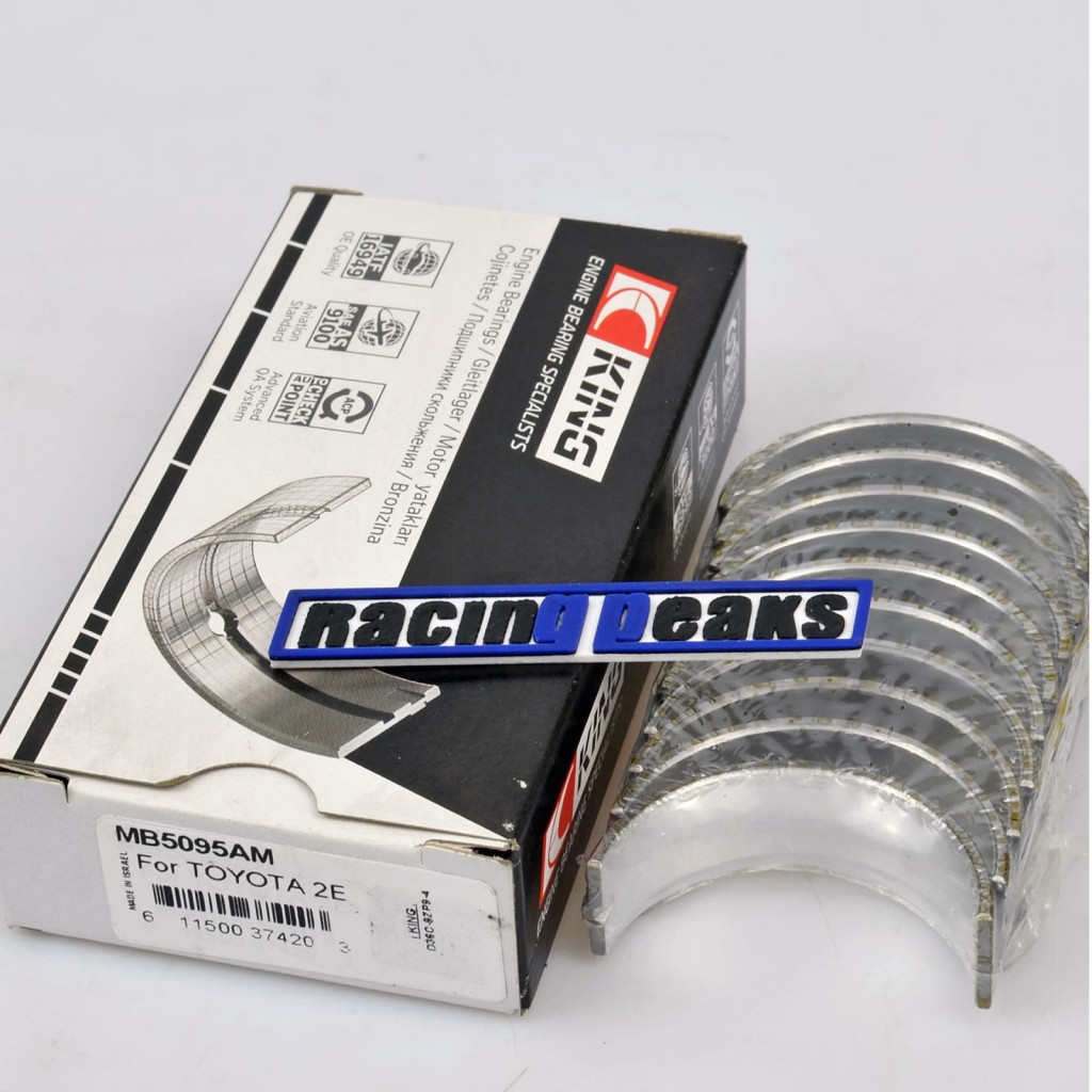 Main bearings fits Toyota Starlet Tercel Corolla 1.0 1.3 1984-1995 1E 2E