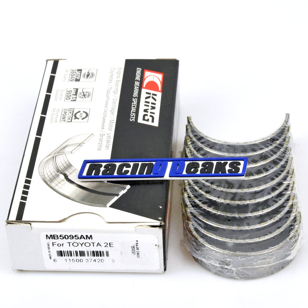 Main bearings fits Toyota Starlet Tercel Corolla 1.0 1.3 1984-1995 1E 2E