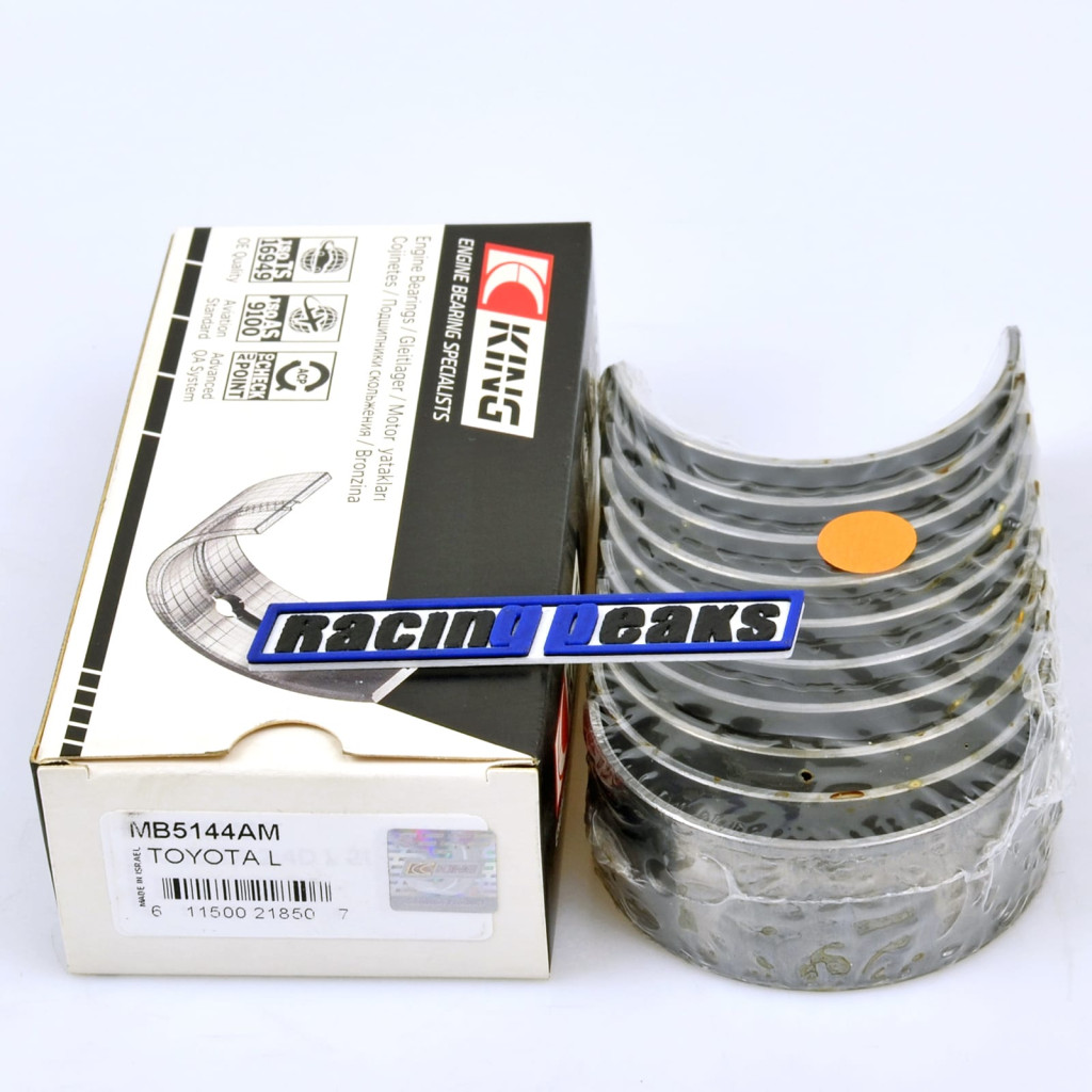 Main bearings fits Toyota HiAce Hilux Landcruiser 2.2d 2.4d 1977-1982 L 2LT