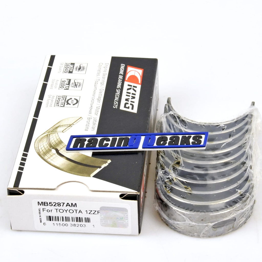 Main bearings fits Toyota Corolla Matrix Celica MR2 1.8 16v 1999-08 1ZZ-FE