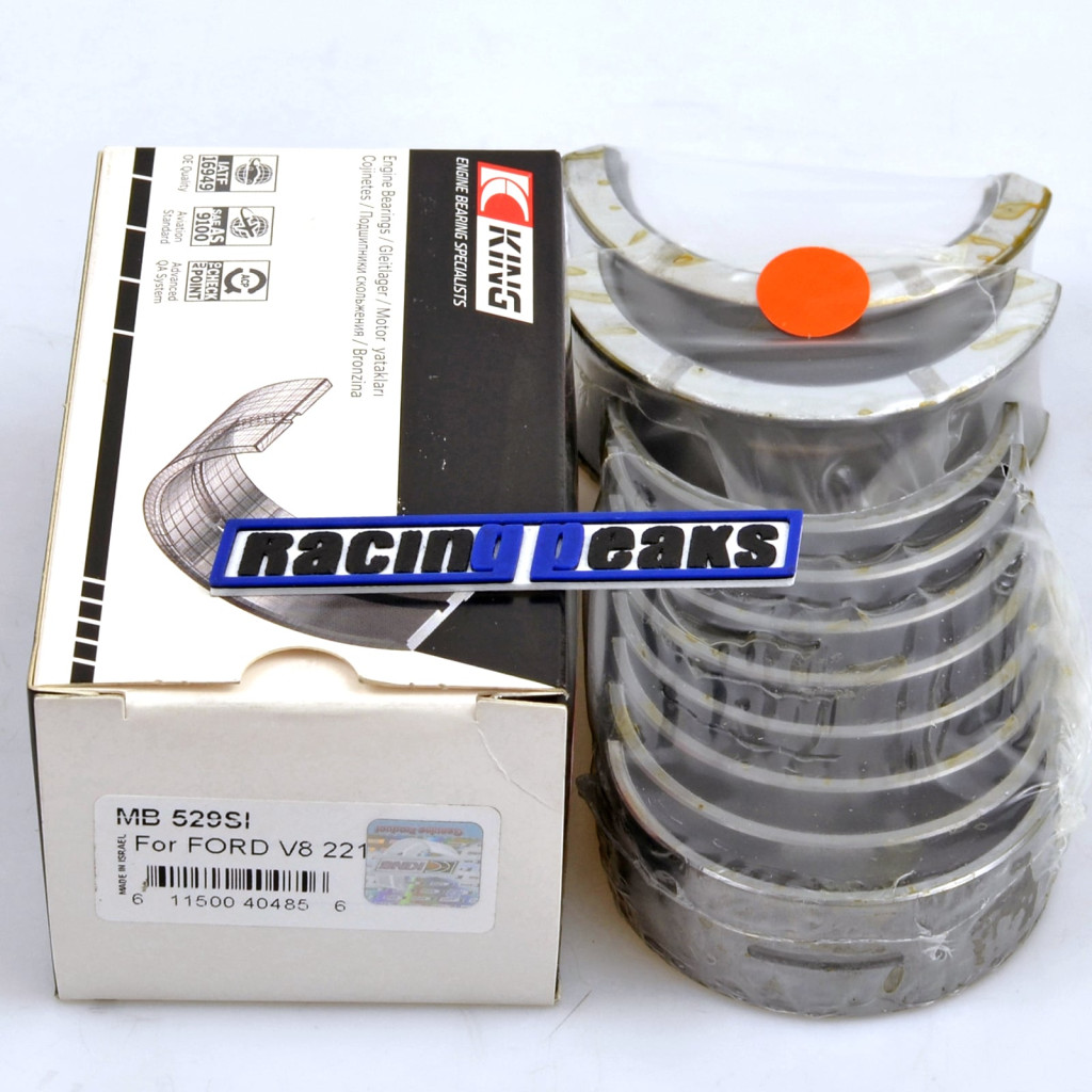 Main bearings fits Ford 260ci 289ci 5.0 Windsor v8 OHV EFI