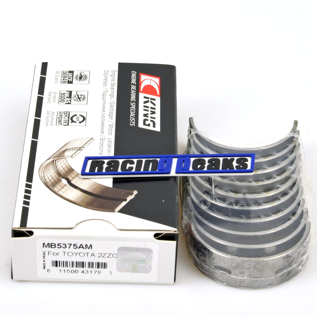 Main bearings fits Toyota Corolla Celica MR2 1.8 16v 1999-08 1ZZFE 2ZZGE