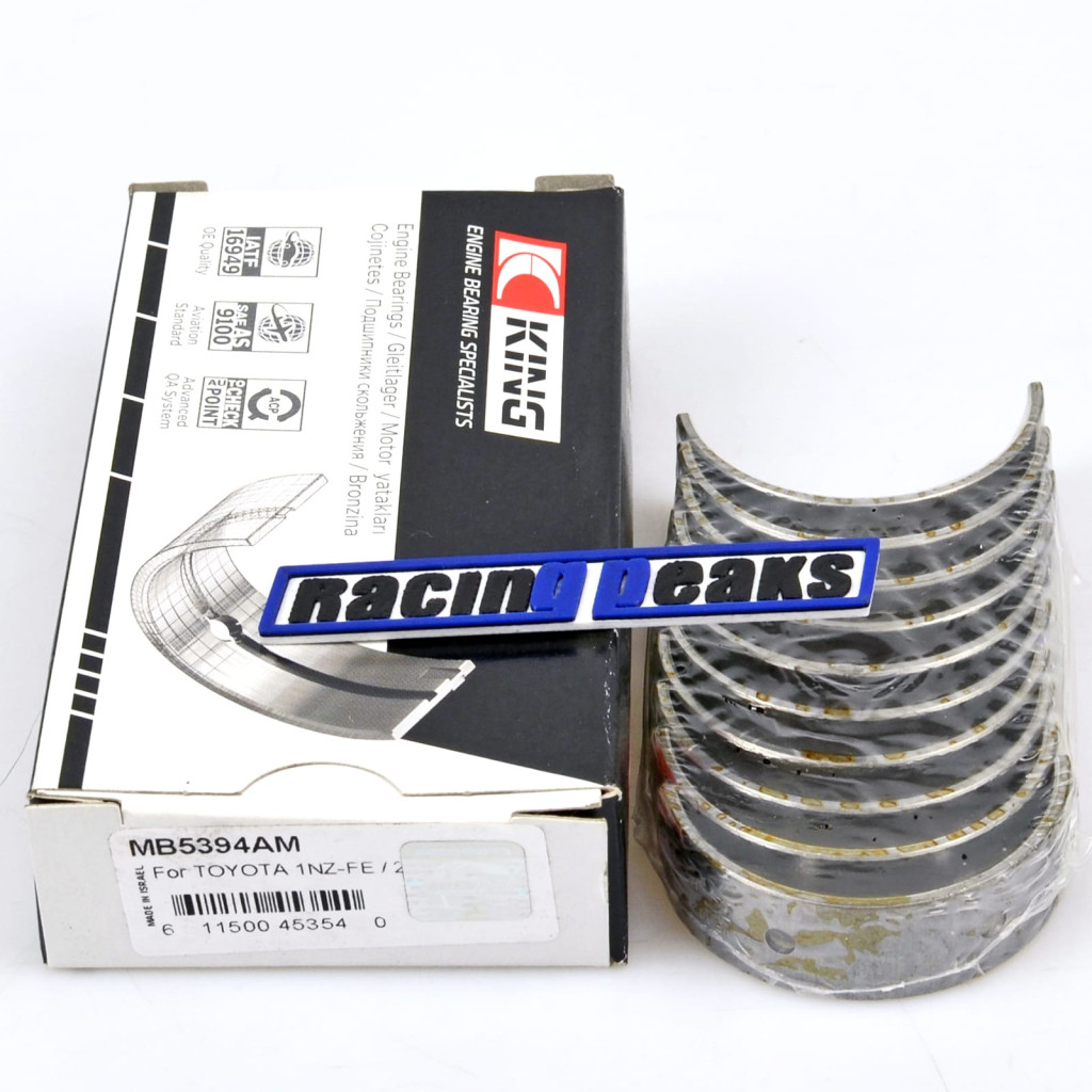 Main bearings fits Toyota Prius Yaris 1.3 1.5 1999-2020 1NZFE 2NZFE