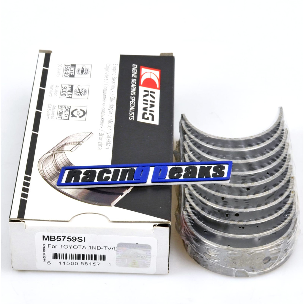 Main bearings fits Toyota Prius Yaris 1.3 1.5 1999-2020 1NZFE 1NZFXE 2NZFE
