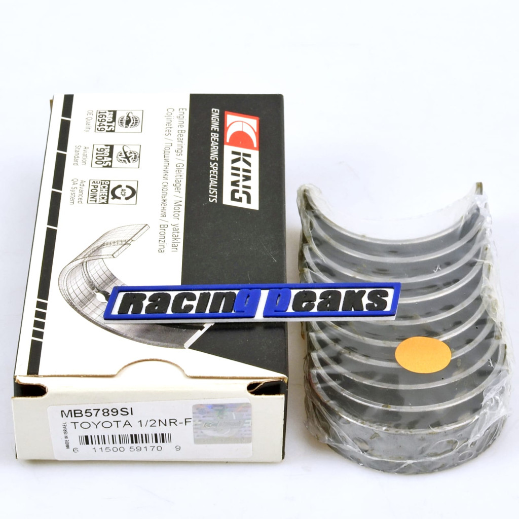 Main bearings fits Toyota Auris Yaris Corolla Urban Cruiser 1.3 2008- 1NRFE