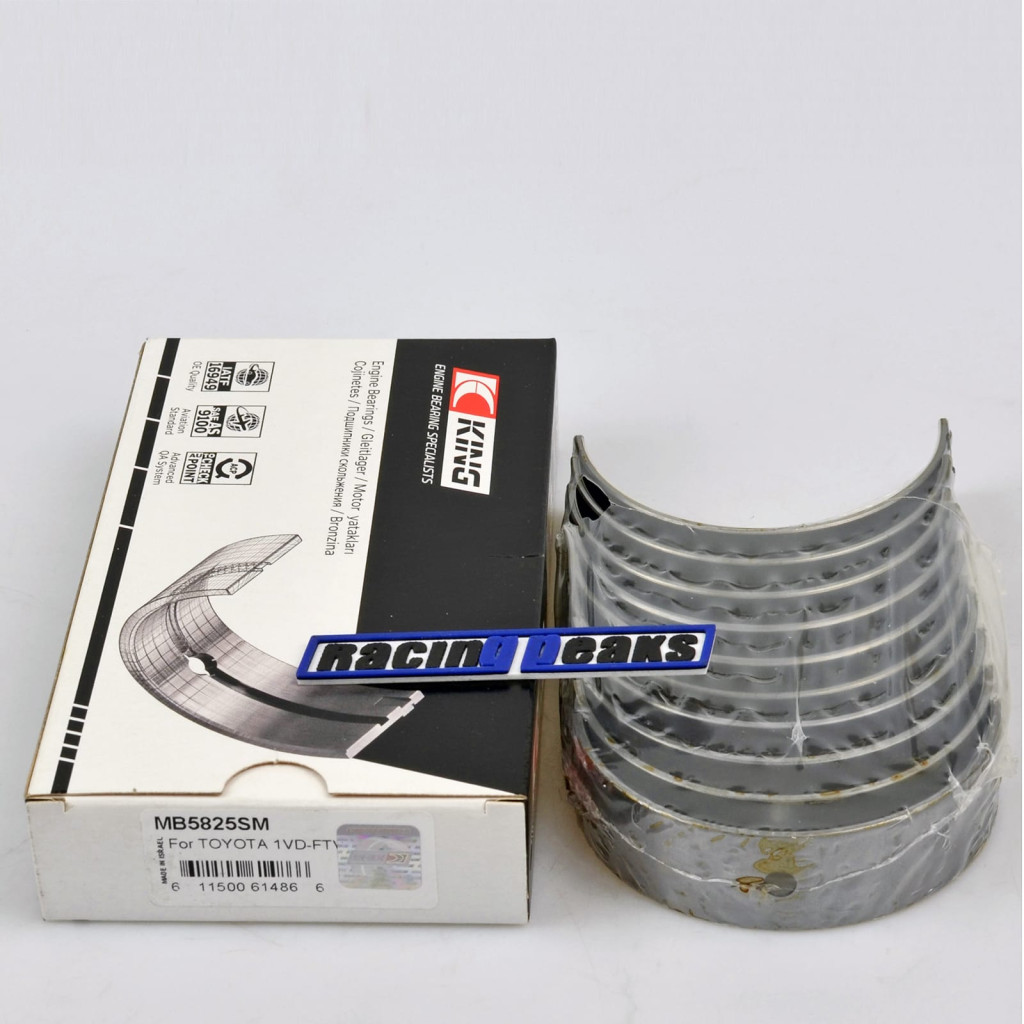 Main bearings fits Toyota 1VDFTV 4.5 v8 Land Cruiser 2007-2021 LX450d LX570d