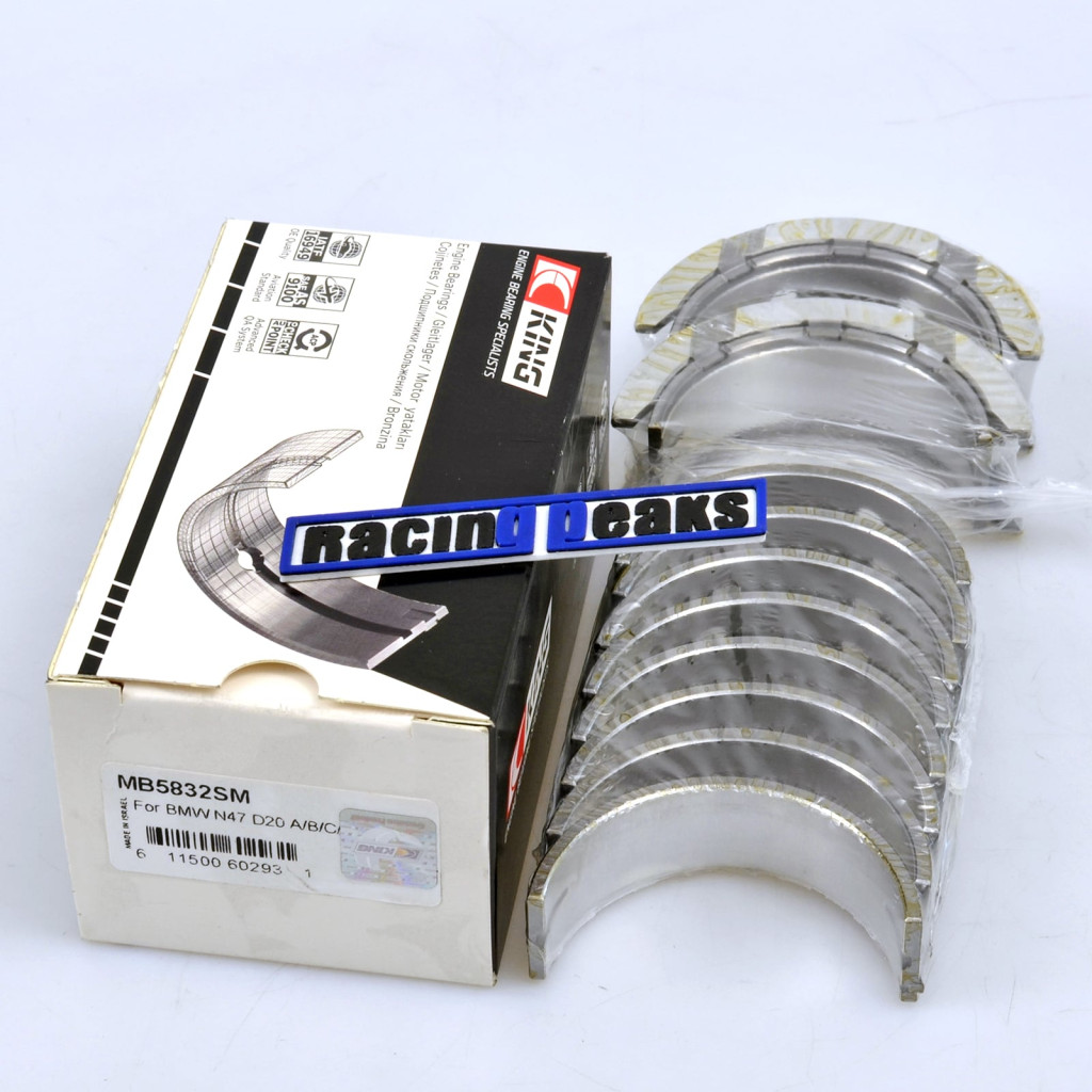 Oversize main bearings fits BMW N47D20 320d 325d 520d 525d X1 X3 20d