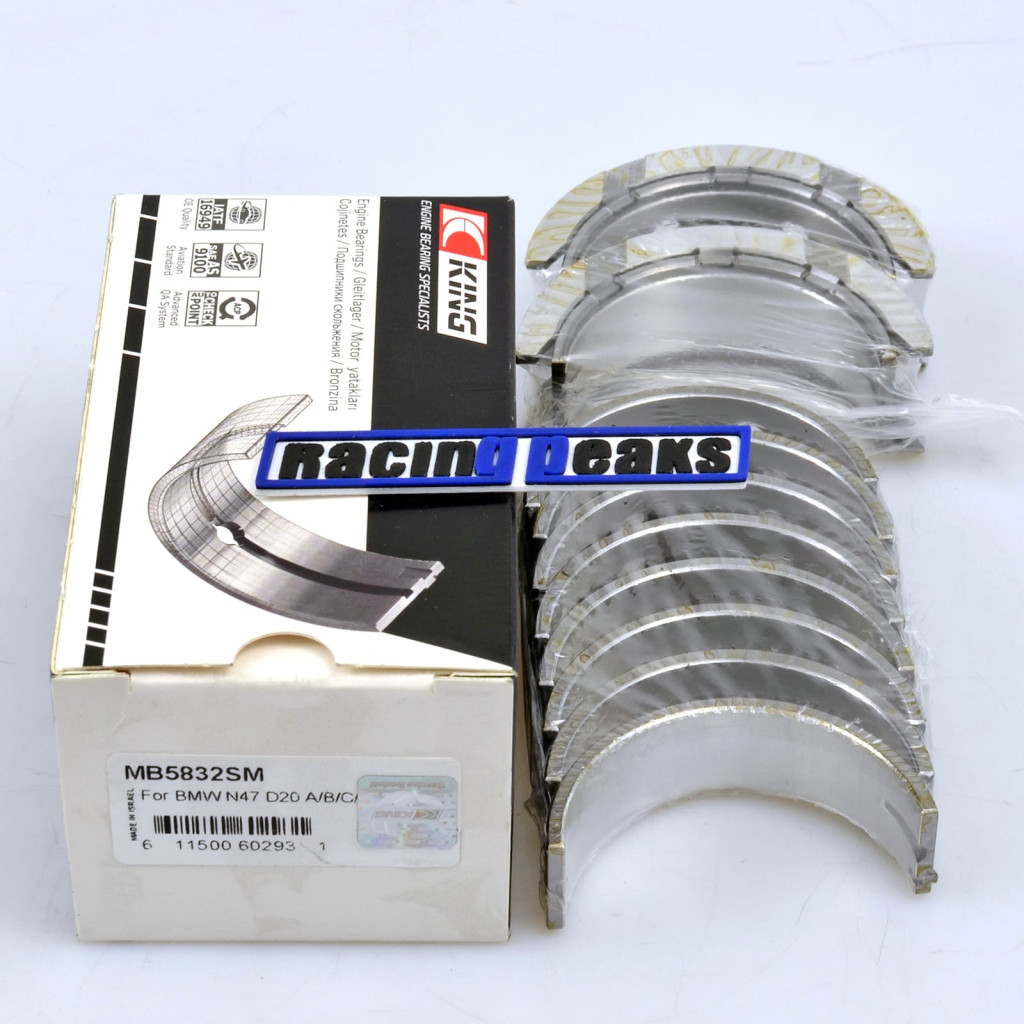 Oversize main bearings fits BMW N47D20 320d 325d 520d 525d X1 X3 20d