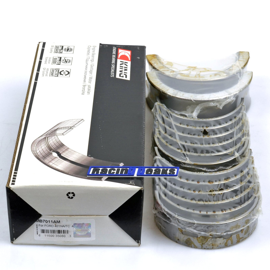 Main bearings fits Ford New Holland 6.6L 7.8L Brazilian 1987-93 401 474 BSD