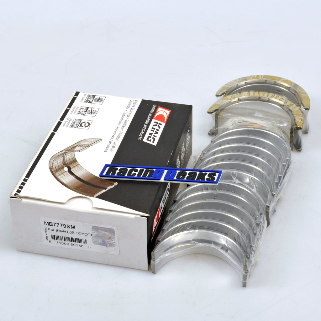 Main bearings fits BMW B58B30 M240i M/340i M/440i 540i X3 X4 M40i 2015-
