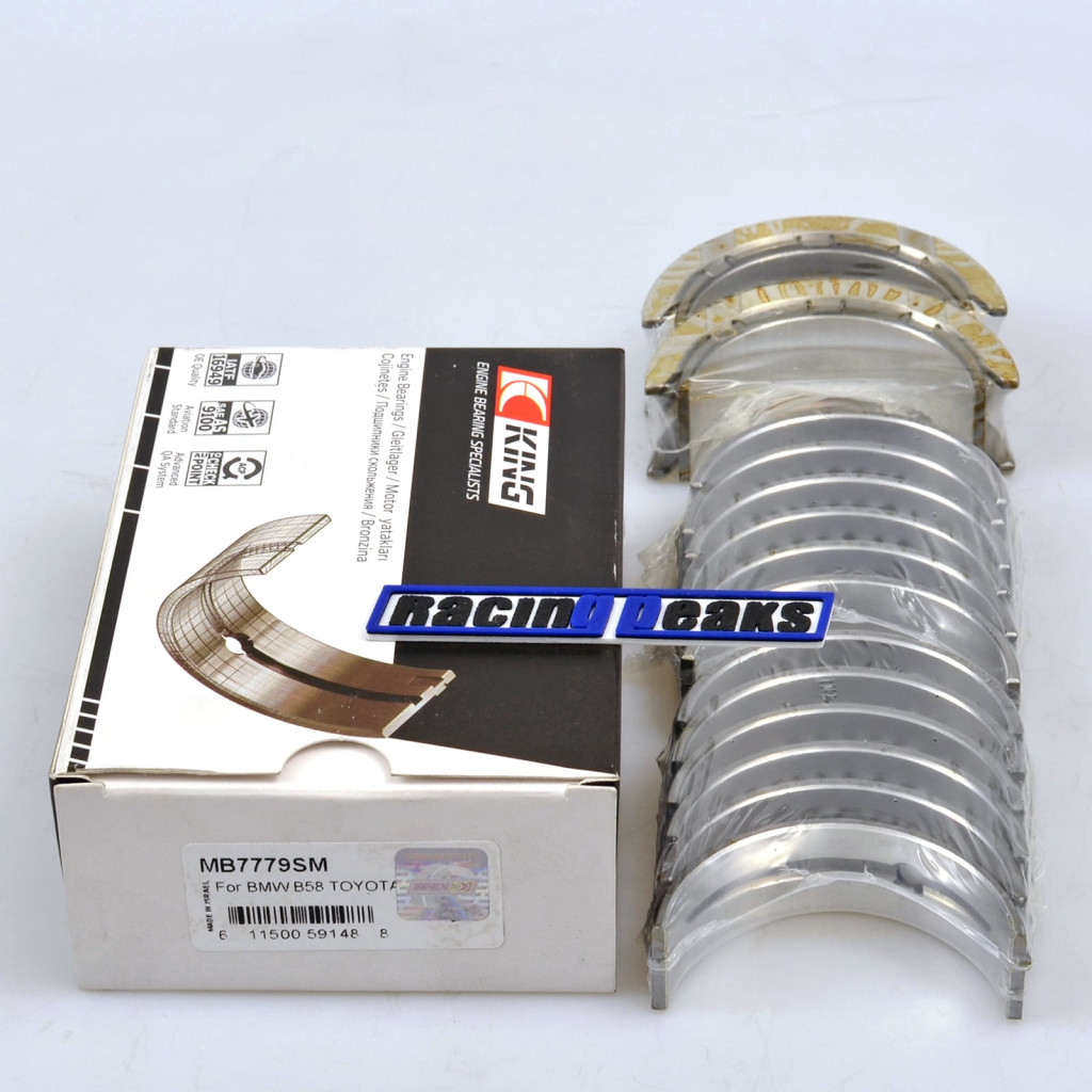 Main bearings fits BMW B58B30 M240i M/340i M/440i 540i X3 X4 M40i 2015-