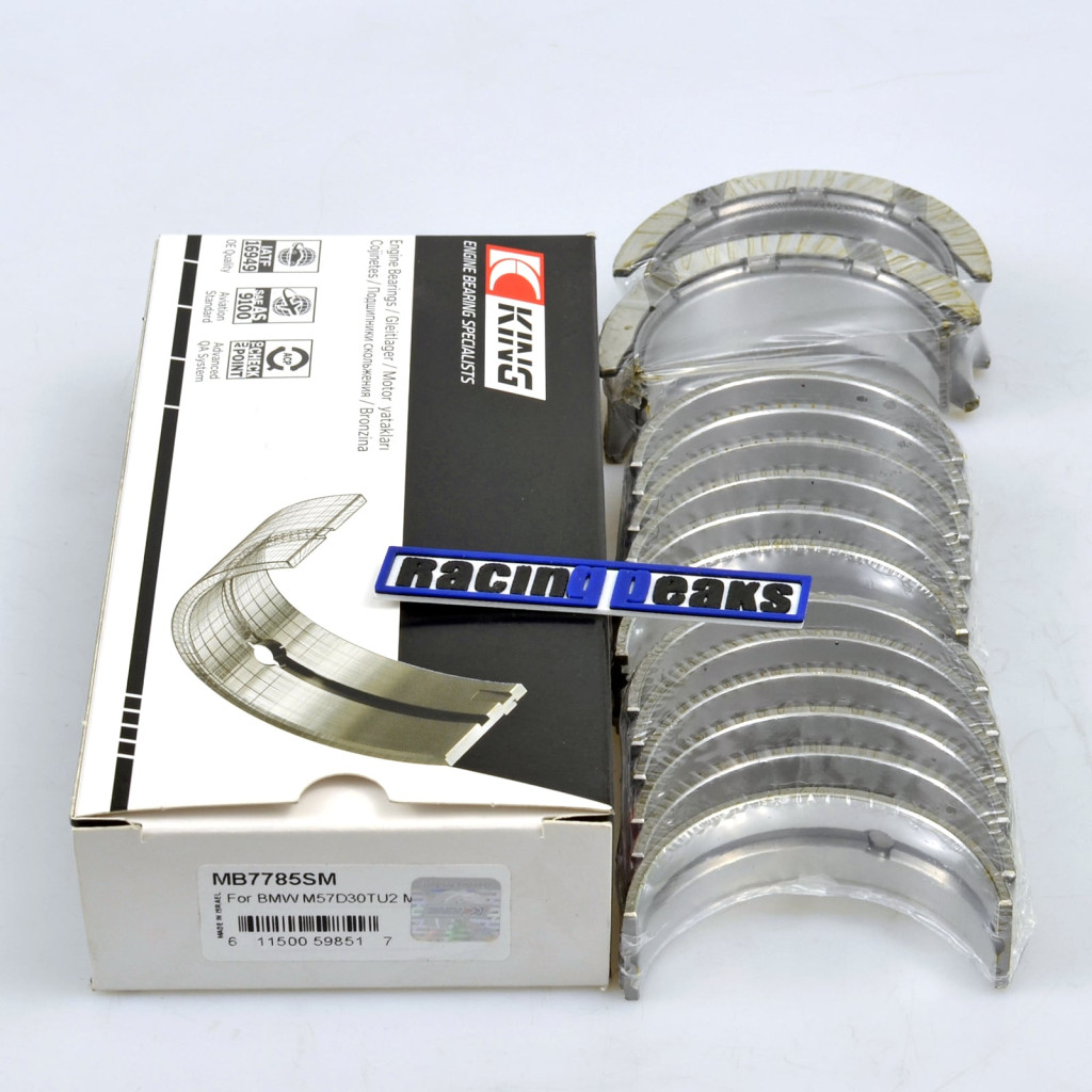 Main bearings fits BMW M57D30 330d 335d 530d 535d X5 X6 30d 35d 2003-