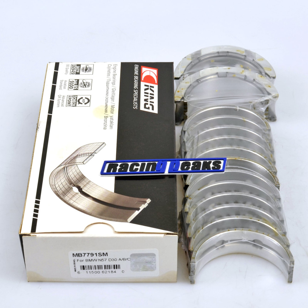 Oversize main bearings fits BMW N57D30 330d 335d 530d 535d X5 X6 30d