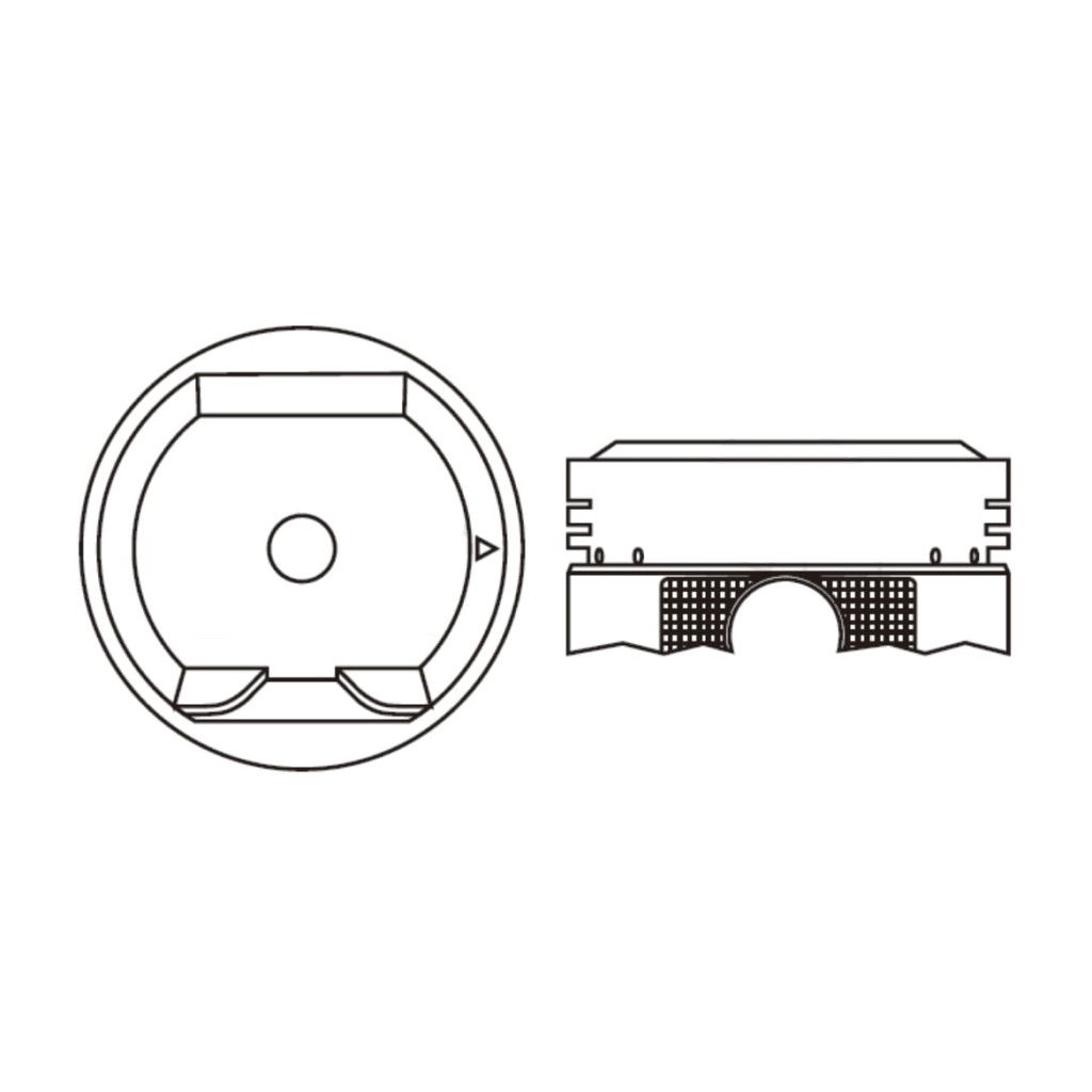 Piston set fits Daihatsu Charade Terios 1.3i 16v SOHC HC 1990-