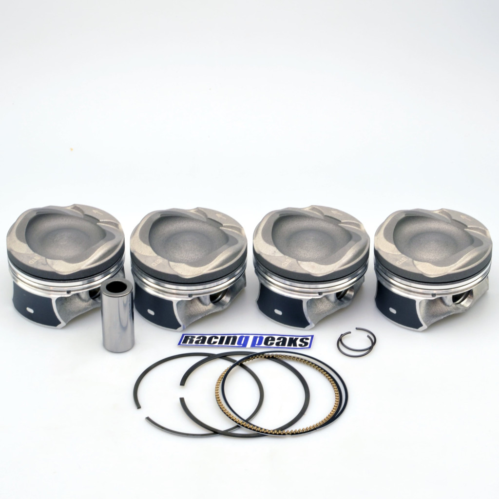 Engine piston set fits Ford EcoBoost Volvo S60 S80 V40 V60 V70 1.6 T3 T4 2006-