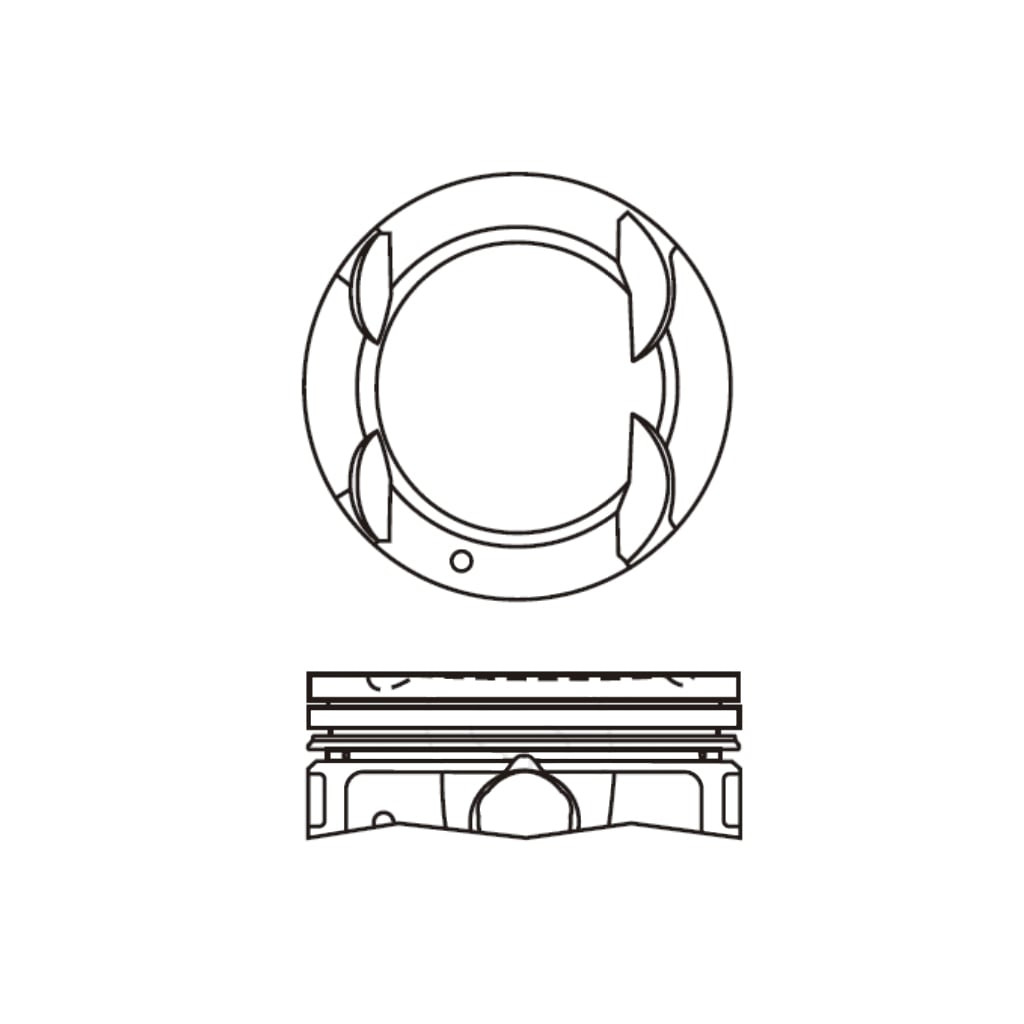 Piston set fits KIA Ceed ProCeed Rio Soul Cerato Seltos 1.6MPi G4FG 2011-