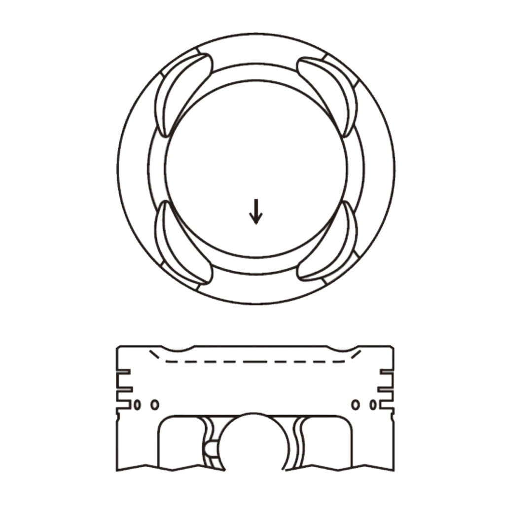Piston set fits Suzuki Vitara Swift Cultus Baleno 1.6 1990-2003 G16B 16v