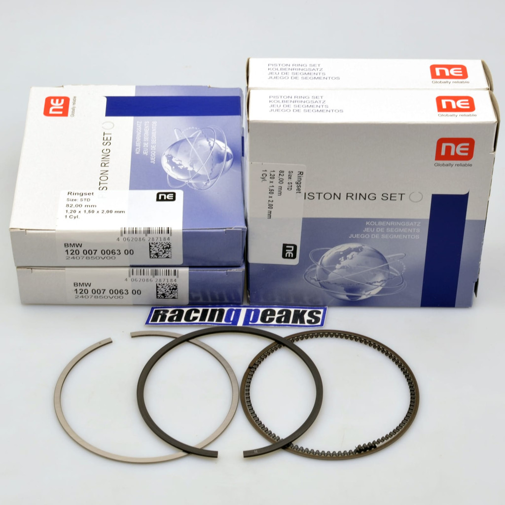 Piston rings x4 fits BMW B48B20 120i 230i 320i 330ie 420i 430i 520i 530ie 2.0 16v