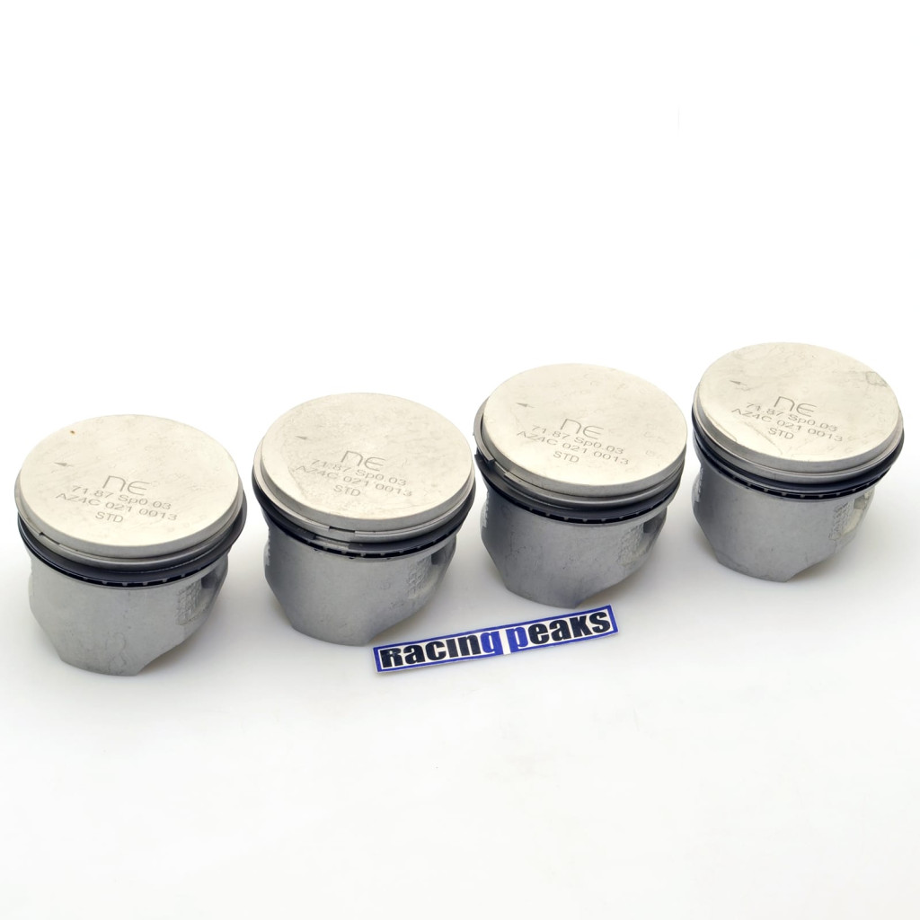 Piston set fits Ford Fiesta 1.25 Duratec 2008- SNJA SNJB SNJC SNJD