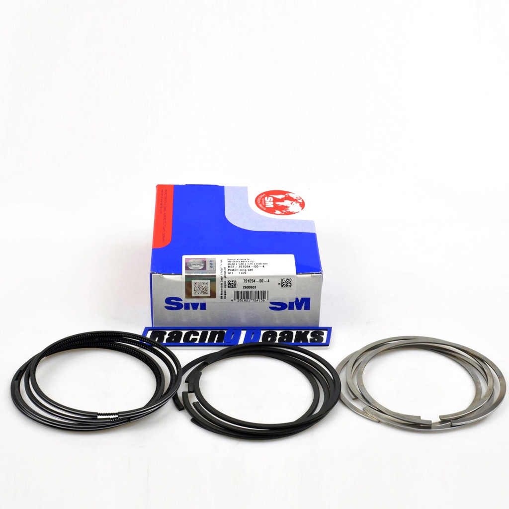Piston rings x4 fits Mercedes 190 E 2.3-16 2.5-16 1983-1993 M102.983 M102.990
