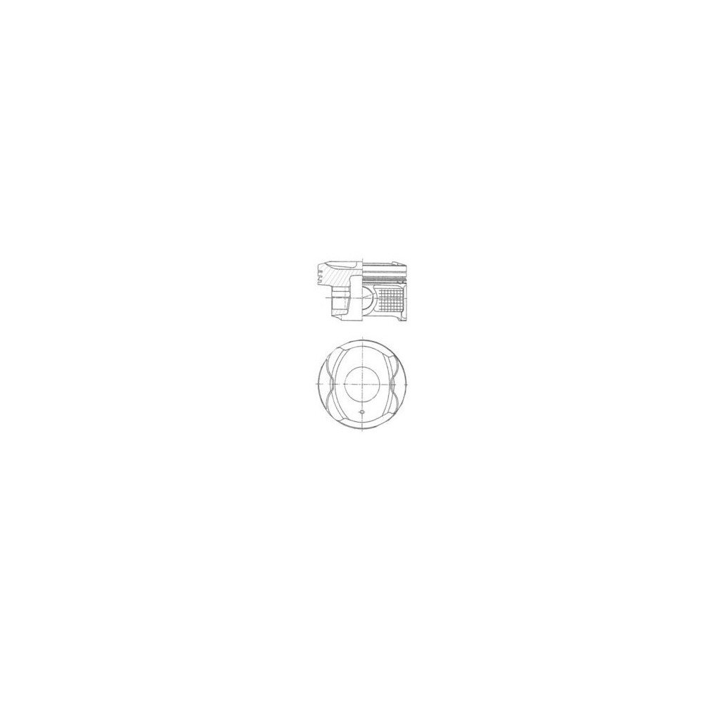 KS piston 7 0 fits Citroen C1 107 108 Aygo iQ Yaris 1.0 VTi CFB 1KRFE