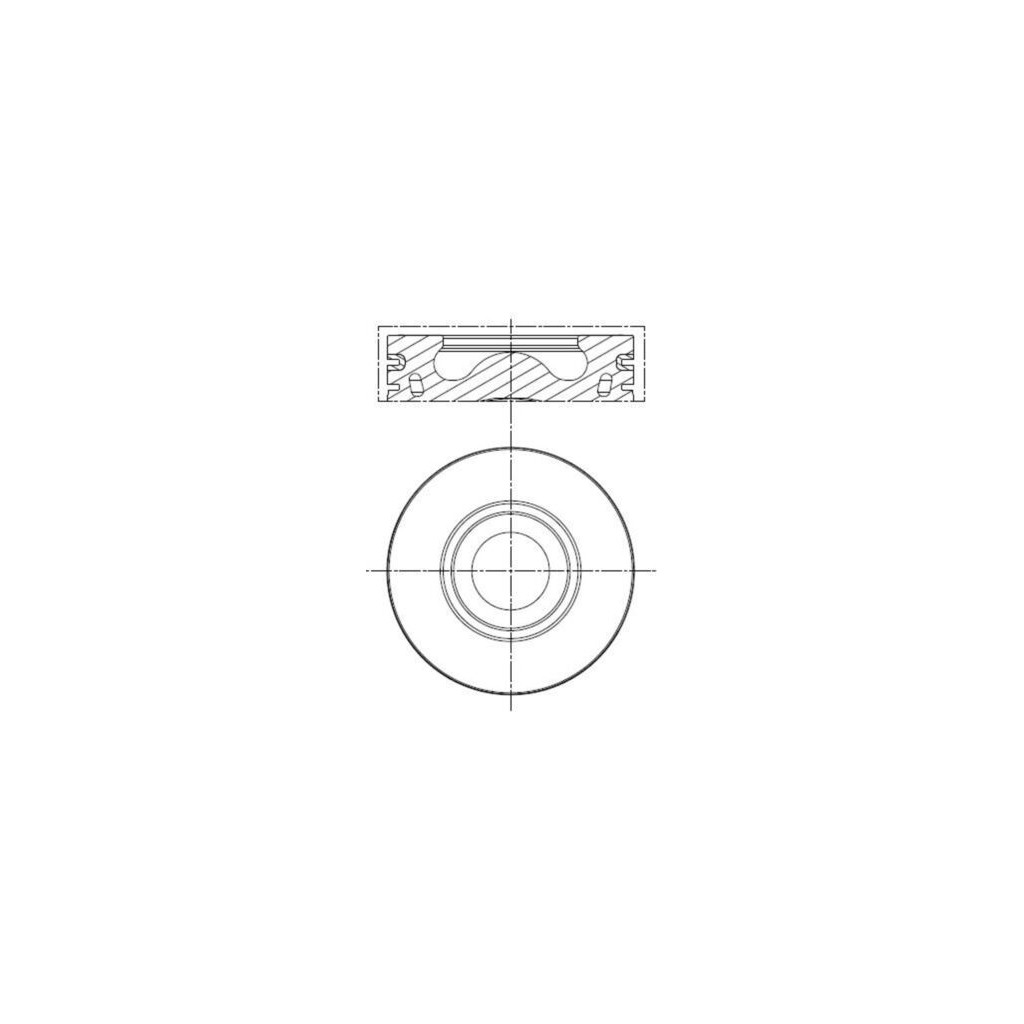 KS piston 86.50 fits Peugeot P22DTE Boxer Jumper Transit 2.2 2011-