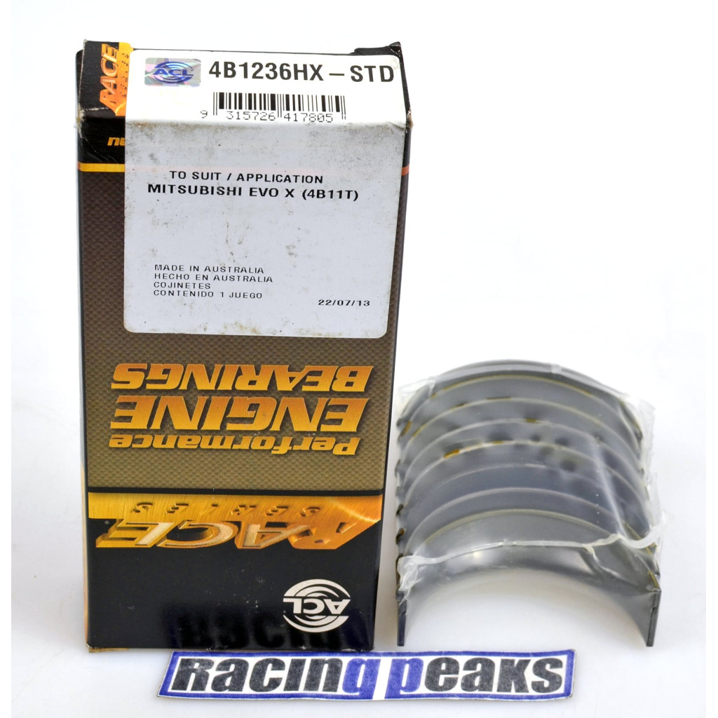 ACL Race 4B1236HX rod bearings fits Mitsubishi 4B11 EVO X 2.0 16v