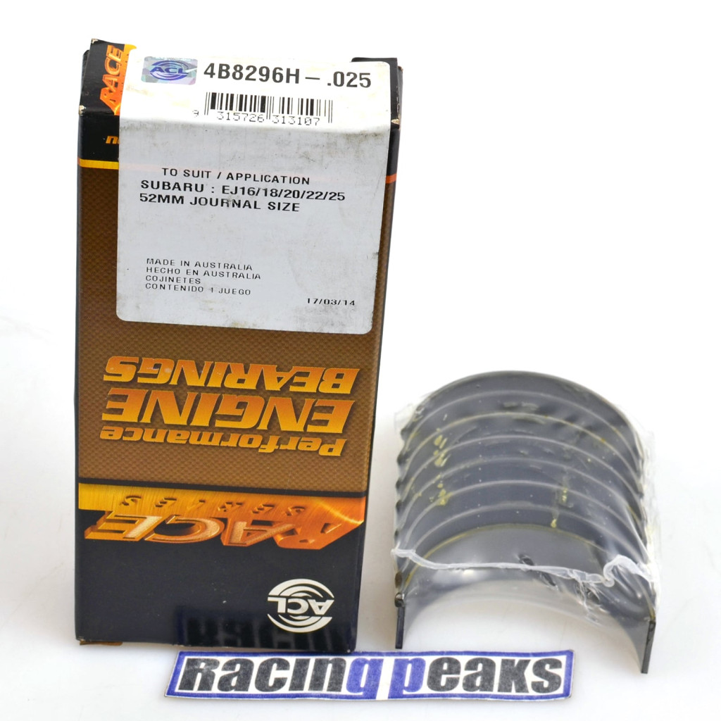 ACL Race 4B8296H rod bearings fits Subaru EJ20 EJ22 EJ25 52mm WRX Sti