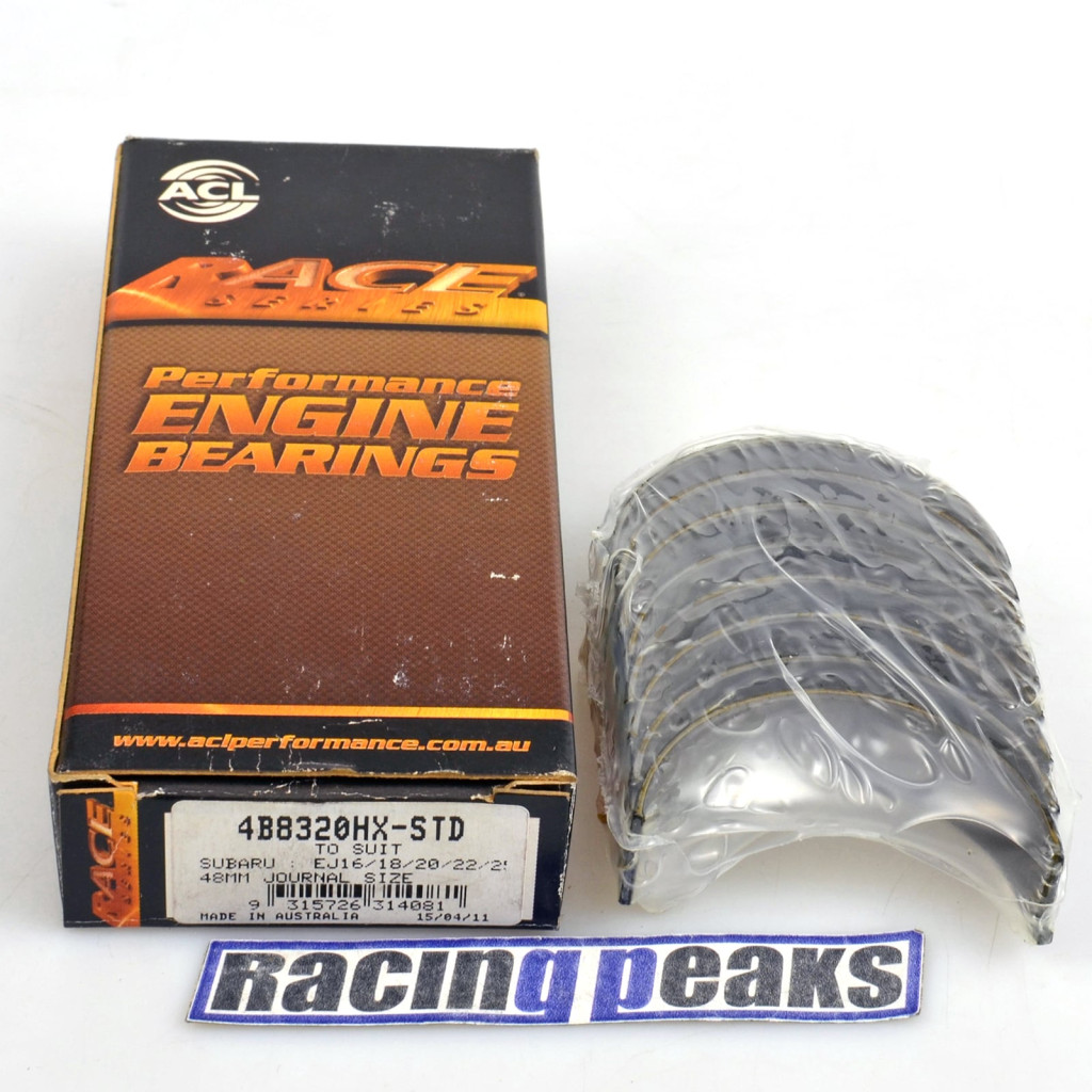 ACL Race 4B8320HX rod bearings fits Subaru EJ16 EJ18 EJ20 -1998 48mm