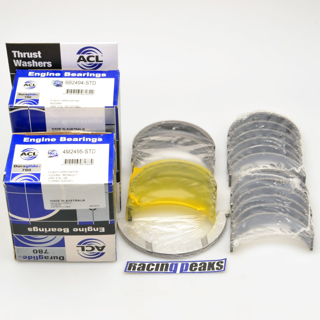 ACL main rod bearings set fits Nissan Pathfinder Navara EX30d FX30d M30d 3.0d V9x