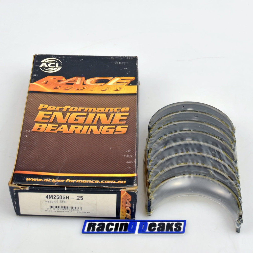 ACL Race 4M2505H main bearings fits Nissan VR30DDTT VQ35HR VQ37VHR VR38DETT
