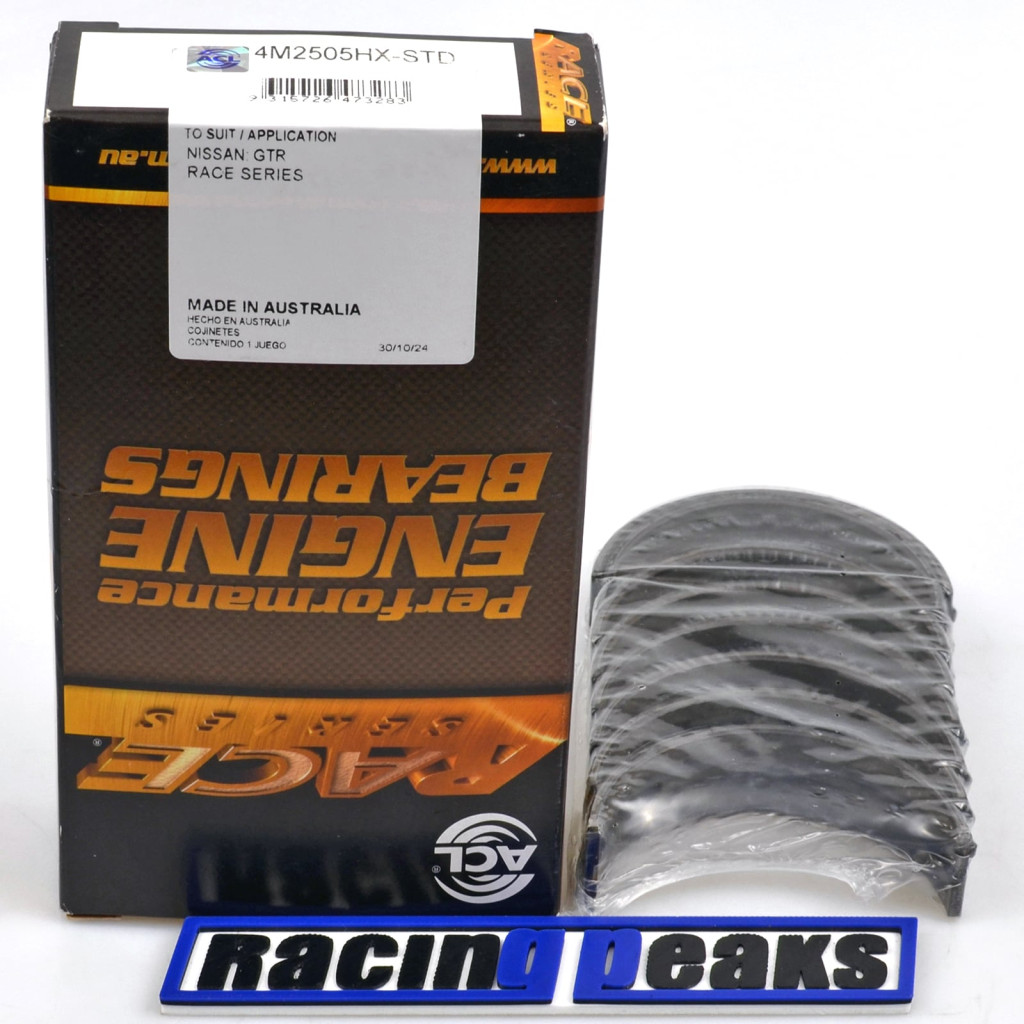 ACL Race 4M2505HX main bearings fits Nissan VR30DDTT VQ35HR VQ37VHR VR38DETT