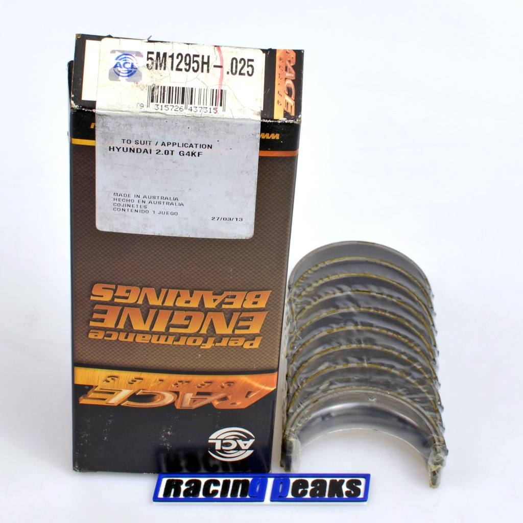 ACL Race 5M1295H main bearings fits Hyundai i30N Genesis Stinger 2.0T