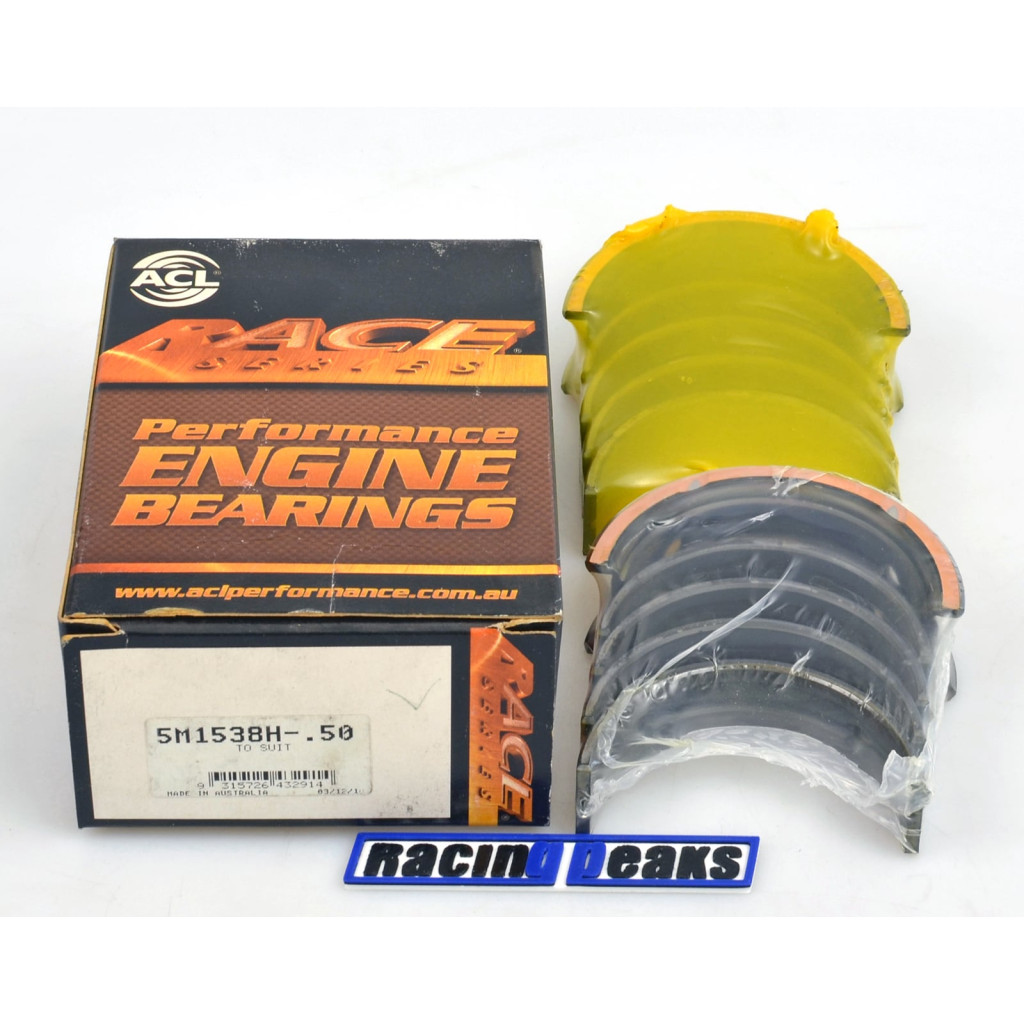 ACL Race 5M1538H-ST.50 main bearings fits BMW M40 M42 M43 M44 1.6L 1.8L 1.9L 16v