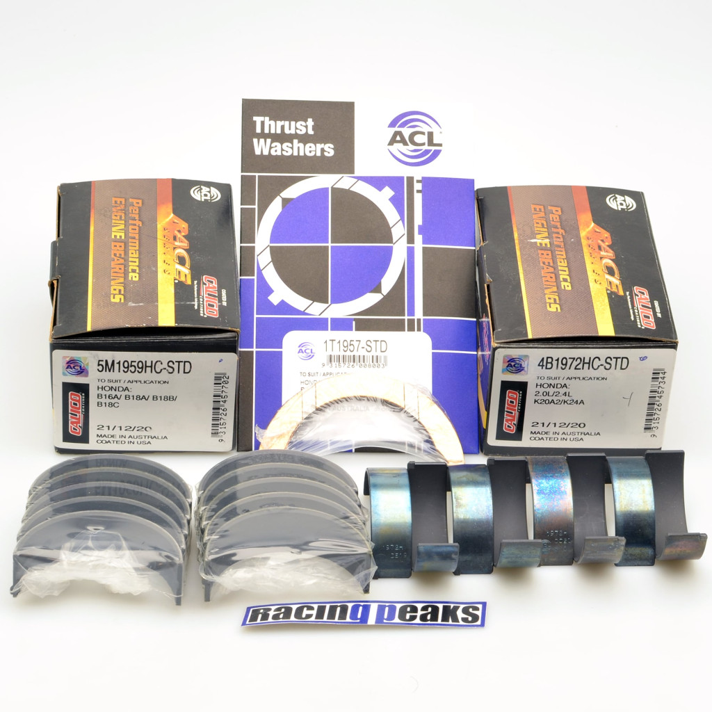 ACL coated main rod bearings set for Honda Acura K20A2 K20Z1 K24A K24Z1 K24Z3