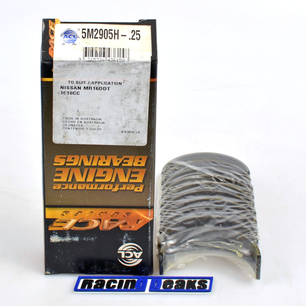 ACL 5M2905H main bearings fits Nissan Juke Pulsar 1.6 DIG-T 2010- MR16DDT