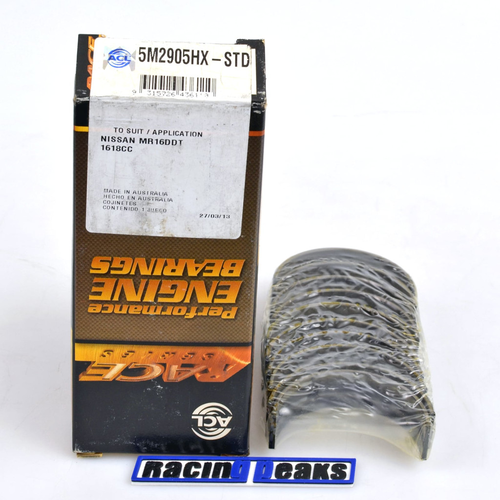 ACL 5M2905HX main bearings fits Nissan Juke Pulsar 1.6 DIG-T 2010- MR16DDT