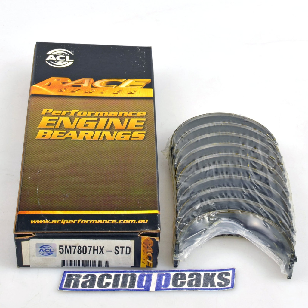 ACL Race 5M7807HX main bearings fits Renault 1.8L 2.0L F7P F7R F4R F8M F8Q