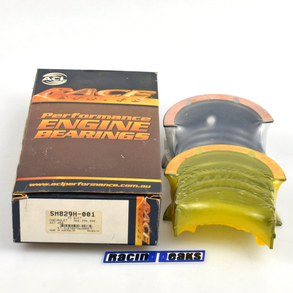 ACL Race 5M829H-001 main bearings fits Chevy Big Block 366 396 402 427 454 ci V8
