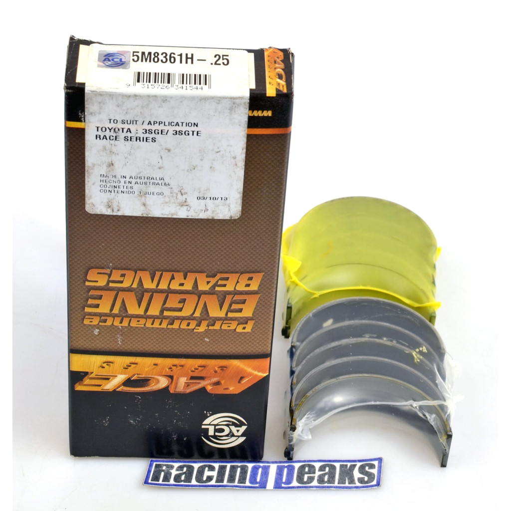 ACL Race 5M8361H main bearings fits Toyota 3SGE 3SGTE Celica MR2 2.0 16v