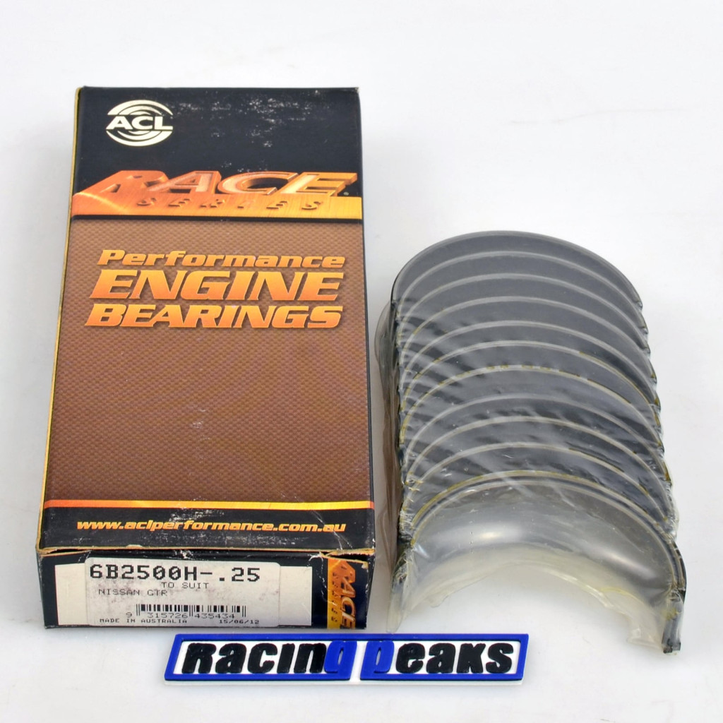 ACL Race 6B2500H rod bearings fits Nissan GT-R R35 3.8 2007- VR38DETT