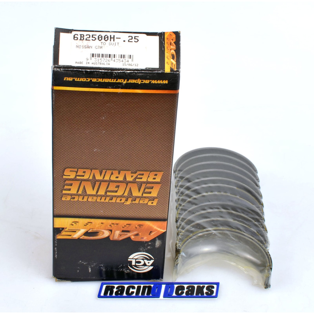 ACL Race 6B2500H rod bearings fits Nissan GT-R R35 3.8 2007- VR38DETT