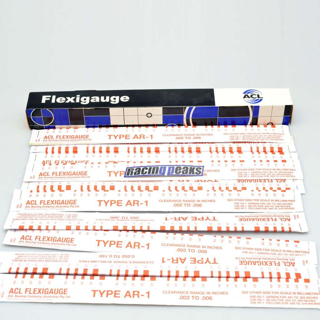 ACL AR-1 flexigauge plain bearings measuring tape .004-.009in 2-0.229mm