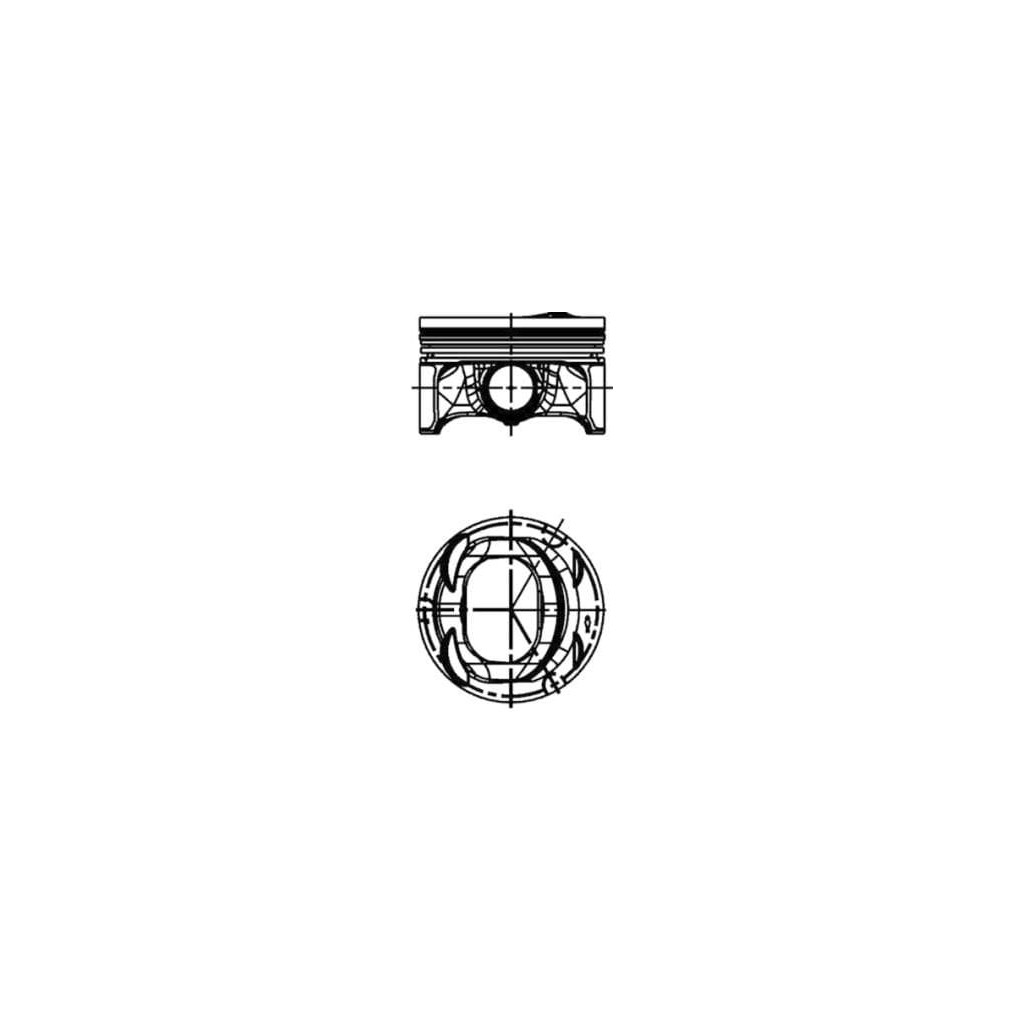 KS piston 77.00 fits VW Audi A1 A3 Golf Jetta Passat Tiguan 1.4TSI CAXA CAXC